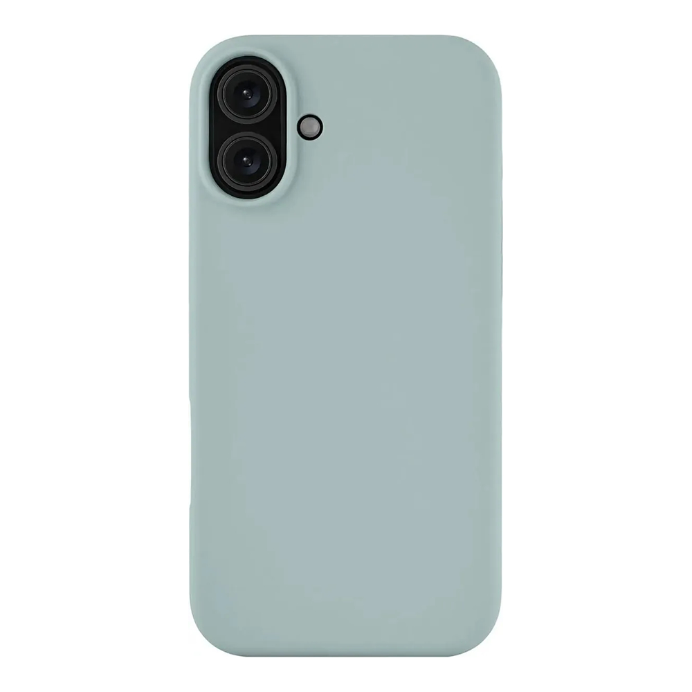 Чехол защитный uBear Touch Mag Case iPhone 16 Plus, софт-тач, холодная мята